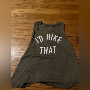 Wondery I’d Hike That tank